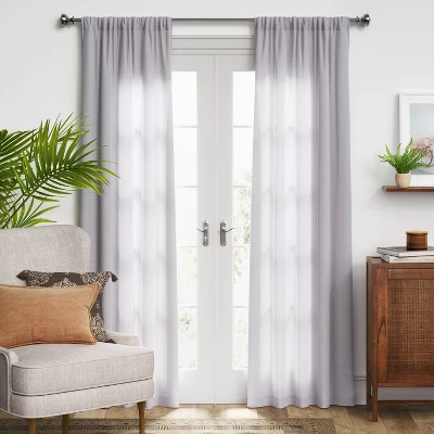 1pc Light Filtering Farrah Window Curtain Panel - Threshold™ 3 1pc Light Filtering Farrah Window Curtain Panel - Threshold™