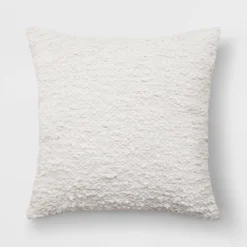 Woven Cotton Textured Square Throw Pillow - Threshold™ -Threshold GUEST 8c0a15db a259 4ae5 aa10 0def602b9dfa