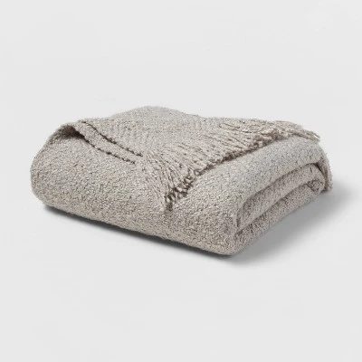 Fringed Boucle Bed Throw - Threshold™ 5 Fringed Boucle Bed Throw - Threshold™ - Image 3
