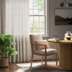 Printed Farrah Light Filtering Curtain Panel - Threshold™