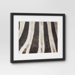 20" X 16" 2pc Zebra Close Up Glass Framed Wall Posters - Threshold™ -Threshold GUEST 8f3618f8 f5a7 4f3b 952b de412847ddd1