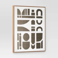 (Set Of 2) 24" X 30" Morphology Framed Wall Canvases Gold - Threshold™ 10 (Set Of 2) 24" X 30" Morphology Framed Wall Canvases Gold - Threshold™ -Threshold GUEST 9122b028 ee01 4ad6 87fa 36d818658b7f