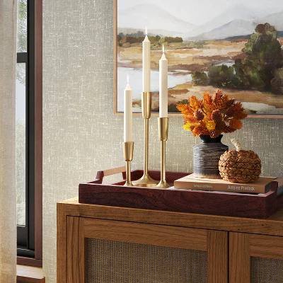 Decorative Wood Tray - Threshold™ 3 Decorative Wood Tray - Threshold™