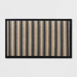 Vintage Striped Rug Black/Brown - Threshold™ -Threshold GUEST 957cb680 597f 4505 bd98 e254698b17f9