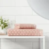 Scallop Towel Clay Pink - Threshold™ -Threshold GUEST 9792e808 1e65 4572 a436 92004e87159e