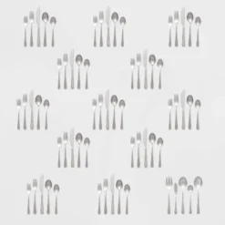 65pc Harrington Flatware Set Silver - Threshold™ 7 65pc Harrington Flatware Set Silver - Threshold™ -Threshold GUEST 97c8579f 20f1 4e7e 9162 c0e3ee2610e0