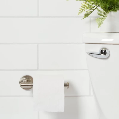 Clean Toilet Paper Holder - Threshold™ 3 Clean Toilet Paper Holder - Threshold™