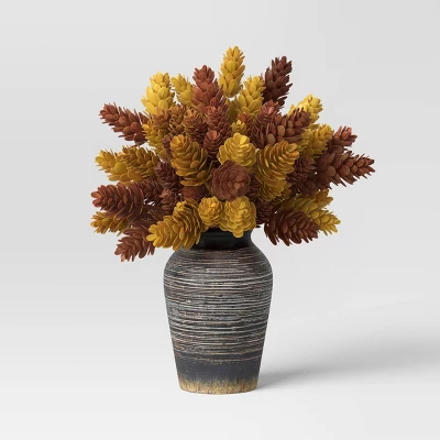 Hops Arrangement In Ceramic Pot - Threshold™ 6 Hops Arrangement In Ceramic Pot - Threshold™ - Image 4