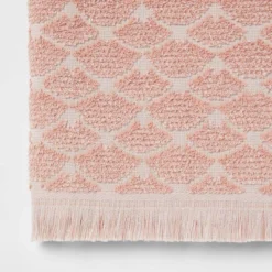 Scallop Towel Clay Pink - Threshold™ -Threshold GUEST 9d553089 f91f 46c5 ae42 2db0addac9c7