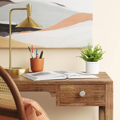 LED Wireless Charging Task Lamp With USB Brass (Includes LED Light Bulb) - Threshold™ 3 LED Wireless Charging Task Lamp With USB Brass (Includes LED Light Bulb) - Threshold™