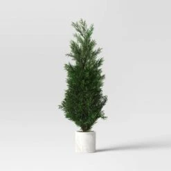 Artificial Plant Shimmer Pine Tree - Threshold™ 11 Artificial Plant Shimmer Pine Tree - Threshold™ -Threshold GUEST a6be6124 c1f6 44fd bc61 da764b9f8010