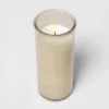Glass Jar Tea Tree And Spearmint Candle Beige - Threshold™ -Threshold GUEST a744db0a c4b5 45bf 812c 1648a3eaf4be