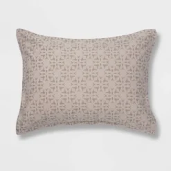 5pc Printed Geo Comforter Set Assorted Beiges - Threshold™ -Threshold GUEST b5d36f93 7b63 42bc acd0 5ff00a60785d