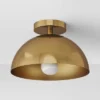Valencia Flush Mount Ceiling Light Brass - Threshold™ 1 Valencia Flush Mount Ceiling Light Brass - Threshold™ -Threshold GUEST b98a9a40 143f 4749 b4e0 f18af9f674b9