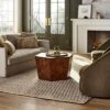 Checkered Stripe Rug Brown - Threshold™ Designed With Studio McGee -Threshold GUEST b9ac3458 0572 42a9 97e5 e4b217112dc8