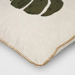 Printed Pumpkin With Blanket Stitch Edge Square Throw Pillow Light Beige - Threshold™ 7 Printed Pumpkin With Blanket Stitch Edge Square Throw Pillow Light Beige - Threshold™ -Threshold GUEST c2255c07 703e 4cad a606 3358b834d802