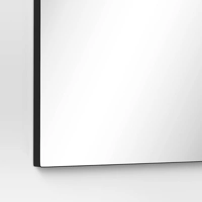 24" X 36" Infinity Mantle Mirror Black - Threshold™ 5 24" X 36" Infinity Mantle Mirror Black - Threshold™ - Image 3