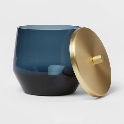 4pc Bath Coordinates Set Blue - Threshold™ 8 4pc Bath Coordinates Set Blue - Threshold™ - Image 6