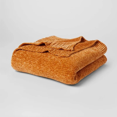 60"x80" Velvet Chenille Bed Throw - Threshold™ 7 60"x80" Velvet Chenille Bed Throw - Threshold™ - Image 5