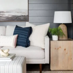 36" X 36" Dreary Abstract Landscape Framed Wall Canvas - Threshold™ Designed With Studio McGee -Threshold GUEST ca01da1b b753 4db4 a447 3116f3701865