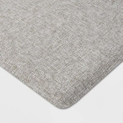 30" X 18" Basketweave Comfort Mat Gray - Threshold™ 4 30" X 18" Basketweave Comfort Mat Gray - Threshold™ - Image 2