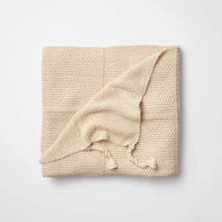 Windowpane Knit Throw Blanket With Tassels - Threshold™ Designed With Studio McGee -Threshold GUEST cfcc0bd1 9145 44d1 8936 b585b371ea06