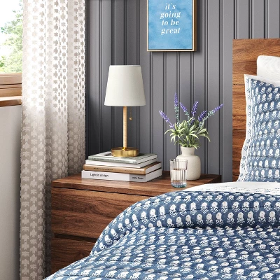 Mini Rattan Wrap Stick Table Lamp Brass - Threshold™ 4 Mini Rattan Wrap Stick Table Lamp Brass - Threshold™ - Image 2