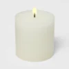 Pillar Candle Soft Cotton White - Threshold™ -Threshold GUEST d704624a 777a 4525 aad1 618eb9262130