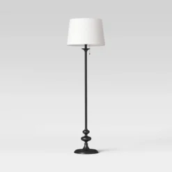 Londonberry Stick Floor Lamp Black - Threshold™ -Threshold GUEST d8eee44e fb02 4fa5 9c20 c5e2a2730b47