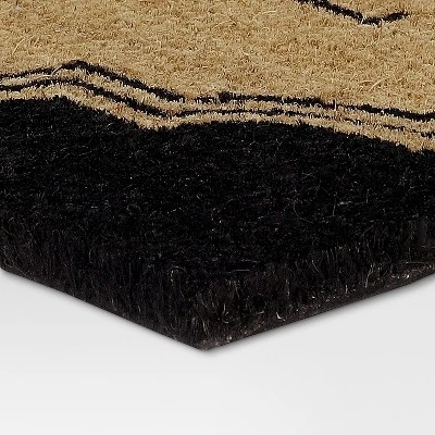 1'6"x2'6" Welcome Coir Doormat - Threshold™ 4 1'6"x2'6" Welcome Coir Doormat - Threshold™ - Image 2