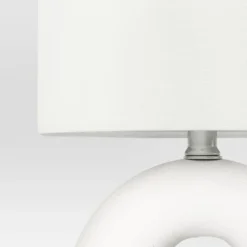 Abstract Ceramic Mini Table Lamp White - Threshold™ 8 Abstract Ceramic Mini Table Lamp White - Threshold™ -Threshold GUEST e060b615 0e7d 45e5 a0cf f6597ddf73ee