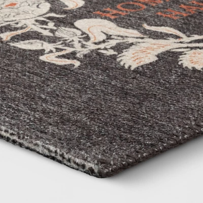 1'8"x2'10" Washable 'Home Sweet Haunted Home' Accent Rug - Threshold™ 4 1'8"x2'10" Washable 'Home Sweet Haunted Home' Accent Rug - Threshold™ - Image 2