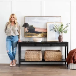 Lynwood Square Upholstered Cube - Threshold™ Designed With Studio McGee -Threshold GUEST e21695fa bd2c 4e16 af34 2c8522be636c