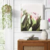 16" X 20" Floral Photography Framed In Pale Maple Wall Canvas Pink - Threshold™ -Threshold GUEST e225fa31 49df 4cda 801c b0e87c82c7d5