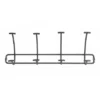 Bent Wire 4 Hooks Rail Black - Threshold™ -Threshold GUEST e28b559f 175d 43ef a38e a927a33b2994