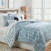 12pc Reversible Paisley Print Comforter & Sheets Set Blue/Dark Teal Blue - Threshold™ -Threshold GUEST e31165b9 eb32 4a60 9bc9 358cff619d04