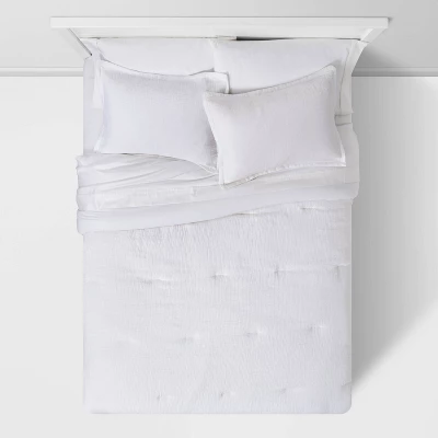 Micro Matelasse Comforter & Sham Set - Threshold™ 4 Micro Matelasse Comforter & Sham Set - Threshold™ - Image 2