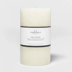 Pillar Candle Soft Cotton White - Threshold™ 13 Pillar Candle Soft Cotton White - Threshold™ -Threshold GUEST e33e65cc 6e9c 4c2e 826e d6c186eac650