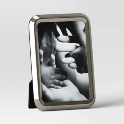 Polished Chrome Rounded Metal Table Frame Silver - Threshold™ -Threshold GUEST e39a0966 8321 4bd1 a9e5 65ce8c06c03e