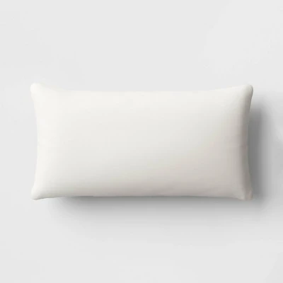 Oversized Woven Cotton Slubby Striped Throw Pillow Ivory - Threshold™ 6 Oversized Woven Cotton Slubby Striped Throw Pillow Ivory - Threshold™ - Image 4