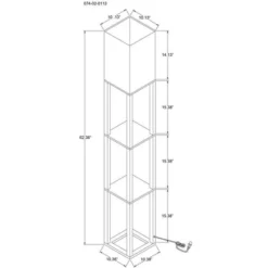Shelf Floor Lamp - Threshold 13 Shelf Floor Lamp - Threshold -Threshold GUEST eaa23a97 5d2c 45fc 9ff7 383954dcd796