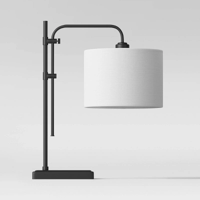 Knox Adjustable Shaded Table Lamp Black - Threshold™ 4 Knox Adjustable Shaded Table Lamp Black - Threshold™ - Image 2