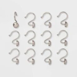 Rust Proof Button Shower Hook - Threshold™ -Threshold GUEST ecb90c51 f365 414f 9818 05ce4fa475a9