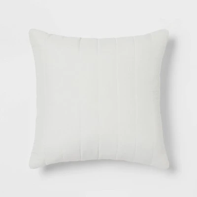 8pc Tufted Broken Stripe Comforter Bedding Set White - Threshold™ 9 8pc Tufted Broken Stripe Comforter Bedding Set White - Threshold™ - Image 7