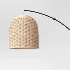 Addison Arc Floor Lamp With Natural Rattan Shade - Threshold™ 9 Addison Arc Floor Lamp With Natural Rattan Shade - Threshold™ -Threshold GUEST f0a65e9b 915e 44cf b86d b7a12da8e8a2