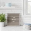 14"x 14" Wood Letterboard Gray - Threshold™ -Threshold GUEST f1ec30f6 fb80 4a71 9d8e 71ed8a801b89