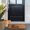 1'6"x2'6" Oh Hello Doormat Natural - Threshold™ 1 1'6"x2'6" Oh Hello Doormat Natural - Threshold™ -Threshold GUEST f3badb1c d312 4436 a22d b7f53345dc5a