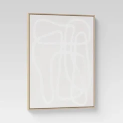 (Set Of 2) 24" X 30" Line Drawing Wall Canvases Gray/White - Threshold™ -Threshold GUEST f4700fef 07ff 477f b4f6 94f1f5ce7ae7