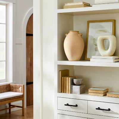 Tall Vase With Handle - Threshold™ Designed With Studio McGee 3 Tall Vase With Handle - Threshold™ Designed With Studio McGee