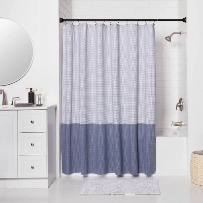 72" Half Moon Dual Mount Shower Rod - Threshold™ 3 72" Half Moon Dual Mount Shower Rod - Threshold™